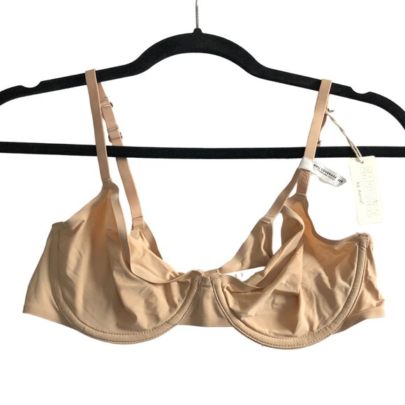 Smoothez by Aerie Bra Beige Full Coverage Unlined Underwire 36B - Picture 1 of 5